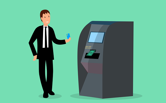 bankomat - wypłata pieniędzy